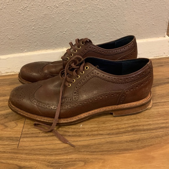 Cole Haan brown shoes size 9 for men. - Picture 3 of 7